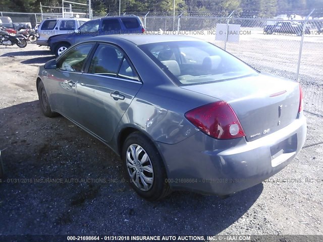 1G2ZF57B684309782 - 2008 PONTIAC G6 VALUE LEADER/BASE GRAY photo 3