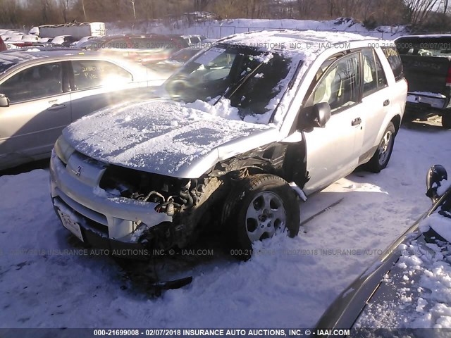 5GZCZ23D83S859955 - 2003 SATURN VUE SILVER photo 2