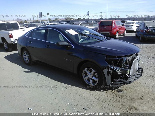 1G1ZB5ST9GF172162 - 2016 CHEVROLET MALIBU LS 深蓝色 照片 1