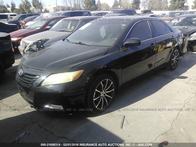 4T1BE46K27U518832 - 2007 TOYOTA CAMRY NEW GENERAT CE/LE/XLE/SE BLACK photo 2