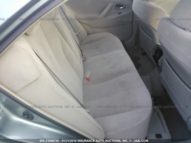 4T4BF3EK1BR102326 - 2011 TOYOTA CAMRY SE/LE/XLE GREEN photo 8