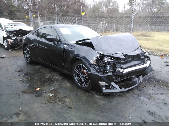 JF1ZNAA14D2724375 - 2013 TOYOTA SCION FR-S შავი ფოტო 1