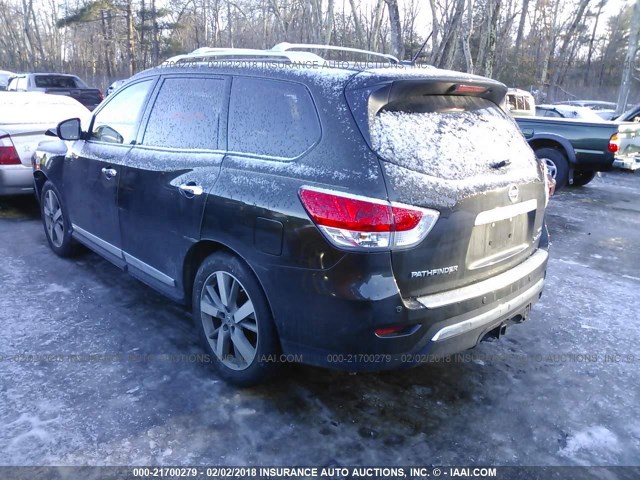 5N1AR2MM6FC700322 - 2015 NISSAN PATHFINDER S/SV/SL/PLATINUM 绿色 照片 3