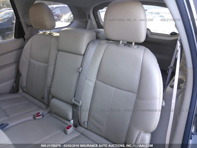 5N1AR2MM6FC700322 - 2015 NISSAN PATHFINDER S/SV/SL/PLATINUM 绿色 照片 8