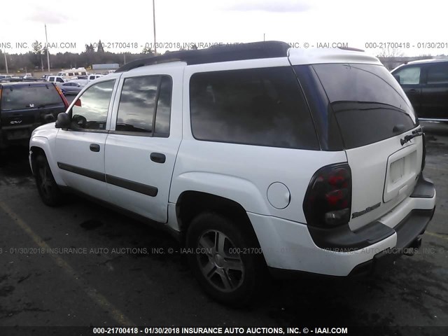 1GNET16S146149703 - 2004 CHEVROLET TRAILBLAZER EXT LS/EXT LT WHITE photo 3