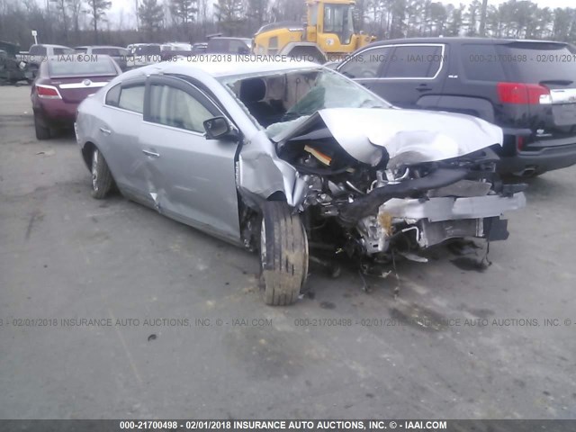 1G4GC5ER0DF253358 - 2013 BUICK LACROSSE SILVER photo 1