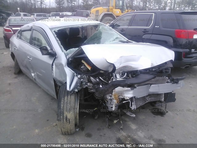 1G4GC5ER0DF253358 - 2013 BUICK LACROSSE SILVER photo 6