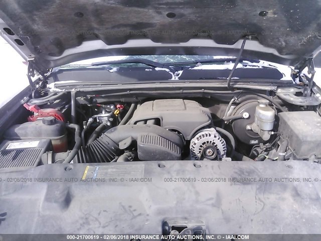 1GCEK19J48Z246185 - 2008 CHEVROLET SILVERADO K1500 GRAY photo 10