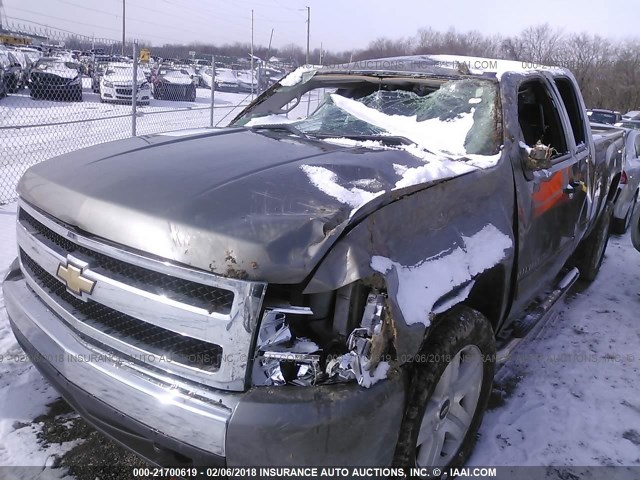 1GCEK19J48Z246185 - 2008 CHEVROLET SILVERADO K1500 GRAY photo 4