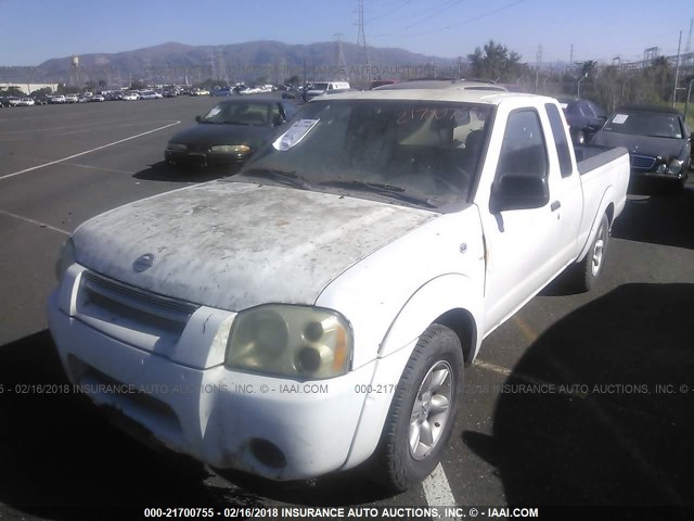 1N6DD26T84C444814 - 2004 NISSAN FRONTIER KING CAB XE WHITE photo 2