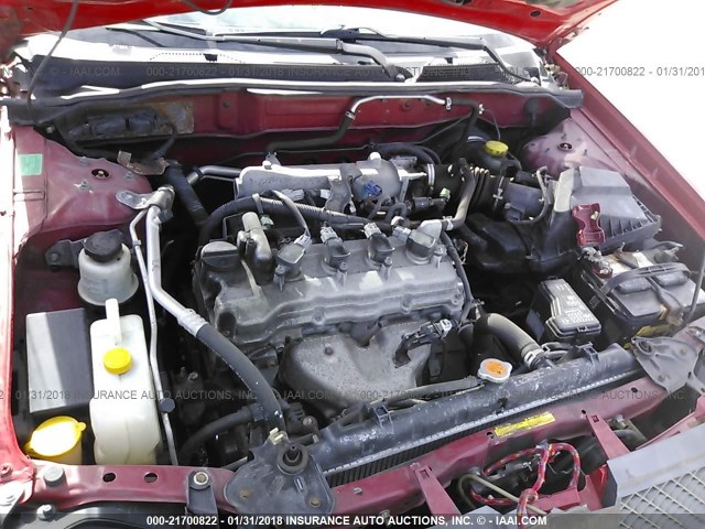 3N1CB51D16L484300 - 2006 NISSAN SENTRA 1.8/1.8S RED photo 10