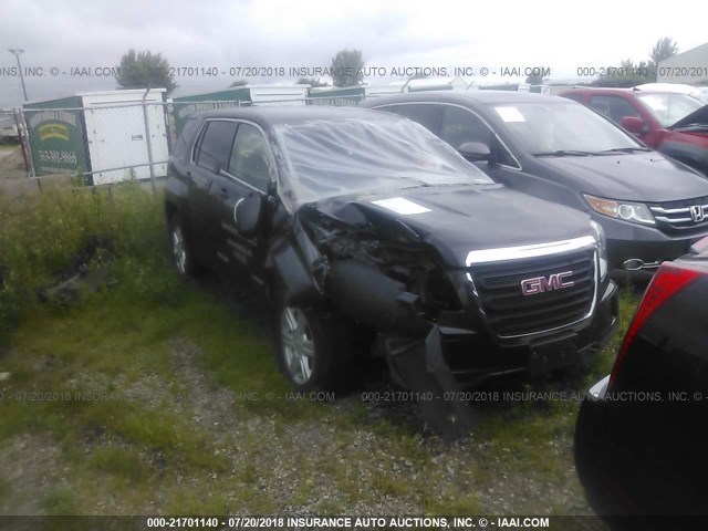 2GKALMEK7G6212817 - 2016 GMC TERRAIN SLE BLACK photo 1