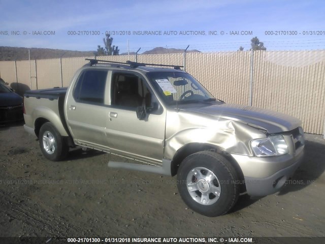 1FMZU77E43UA73175 - 2003 FORD EXPLORER SPORT TR  GOLD photo 1