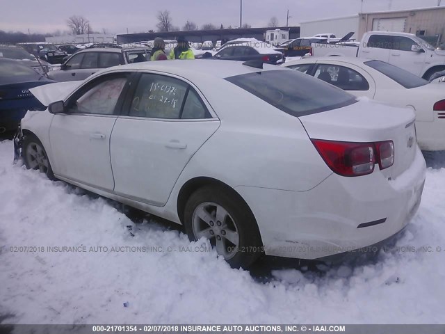 1G11A5SAXGF118562 - 2016 CHEVROLET MALIBU LIMITED LS WHITE photo 3