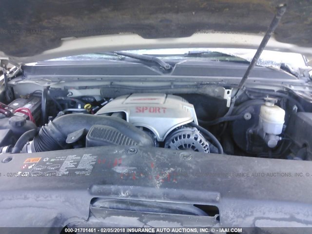 1GYFK638X8R147954 - 2008 CADILLAC ESCALADE LUXURY ოქროსფერი ფოტო 10