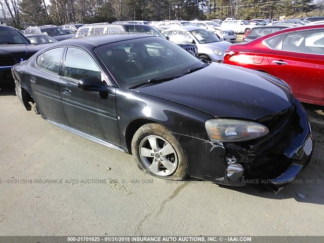 2G2WP552861221232 - 2006 PONTIAC GRAND PRIX შავი ფოტო 1
