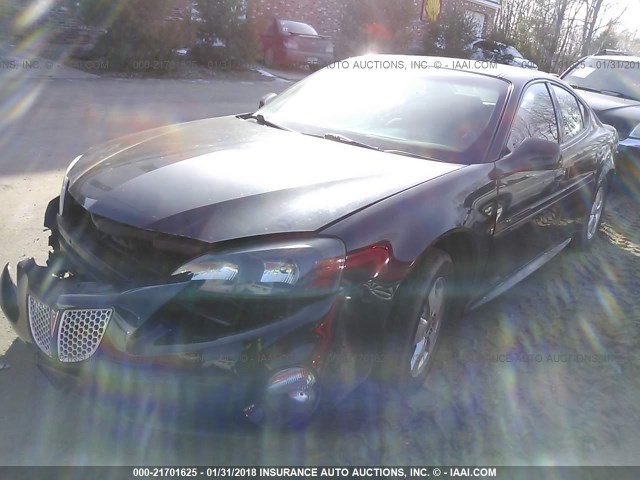 2G2WP552861221232 - 2006 PONTIAC GRAND PRIX შავი ფოტო 2