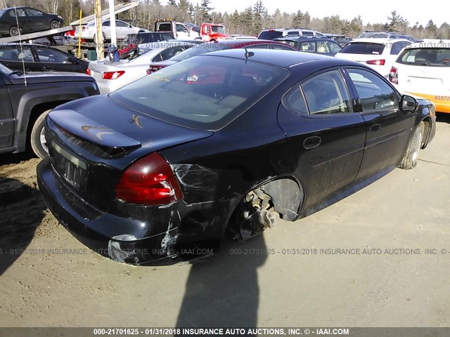 2G2WP552861221232 - 2006 PONTIAC GRAND PRIX შავი ფოტო 4