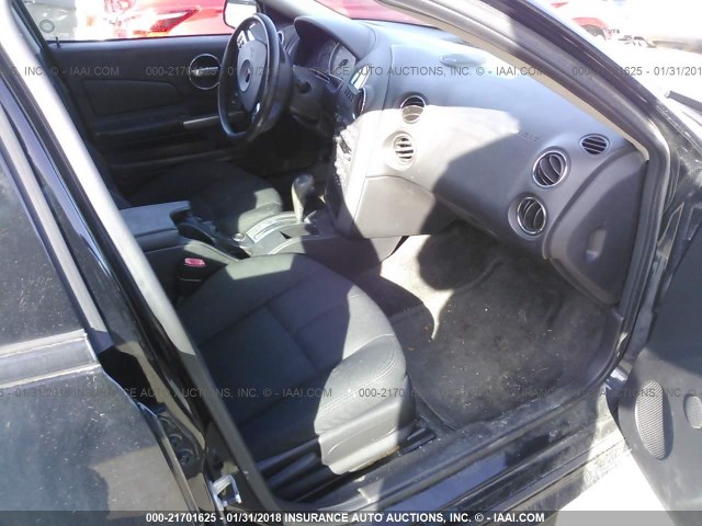 2G2WP552861221232 - 2006 PONTIAC GRAND PRIX შავი ფოტო 5