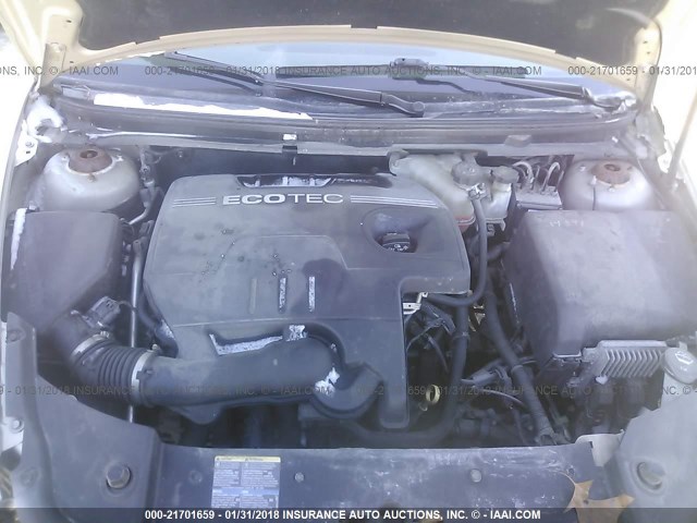 1G1ZH57B094126152 - 2009 CHEVROLET MALIBU 1LT 金色 照片 10