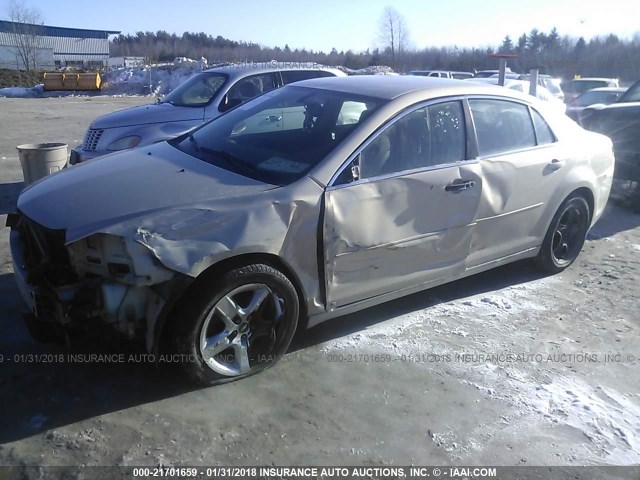 1G1ZH57B094126152 - 2009 CHEVROLET MALIBU 1LT 金色 照片 2