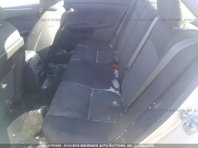 1G1ZH57B094126152 - 2009 CHEVROLET MALIBU 1LT 金色 照片 8