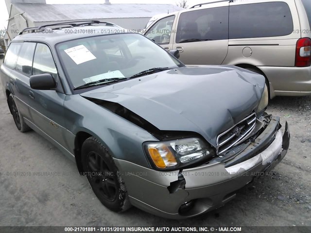 4S3BH675X27608222 - 2002 SUBARU LEGACY OUTBACK AWP 灰色 照片 1