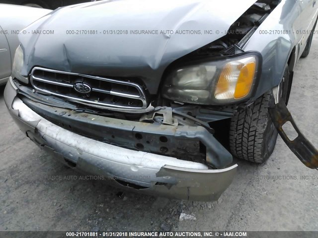 4S3BH675X27608222 - 2002 SUBARU LEGACY OUTBACK AWP 灰色 照片 6