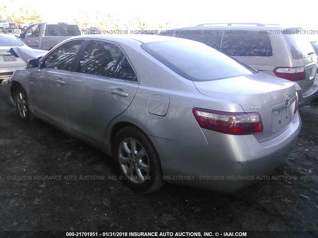 4T1BE46K37U506737 - 2007 TOYOTA CAMRY NEW GENERAT CE/LE/XLE/SE SILVER photo 3