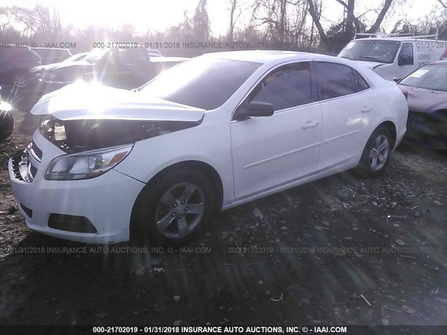 1G11A5SA9DF241684 - 2013 CHEVROLET MALIBU LS Ağ foto 2