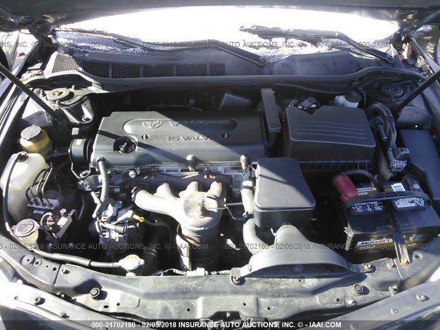 4T1BE46K87U115180 - 2007 TOYOTA CAMRY NEW GENERAT CE/LE/XLE/SE BLACK photo 10