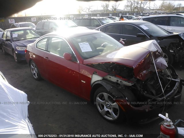 WBAWV53567P077275 - 2007 BMW 328 XI SULEV RED photo 1