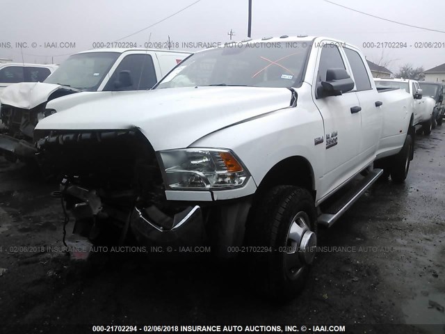 3C63RRGJ8GG304812 - 2016 RAM 3500 ST WHITE photo 2