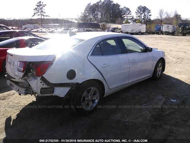 1G11B5SL7FF237795 - 2015 CHEVROLET MALIBU LS თეთრი ფოტო 4