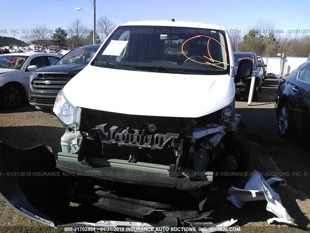 3N63M0YN6HK691635 - 2017 CHEVROLET CITY EXPRESS LS WHITE photo 6