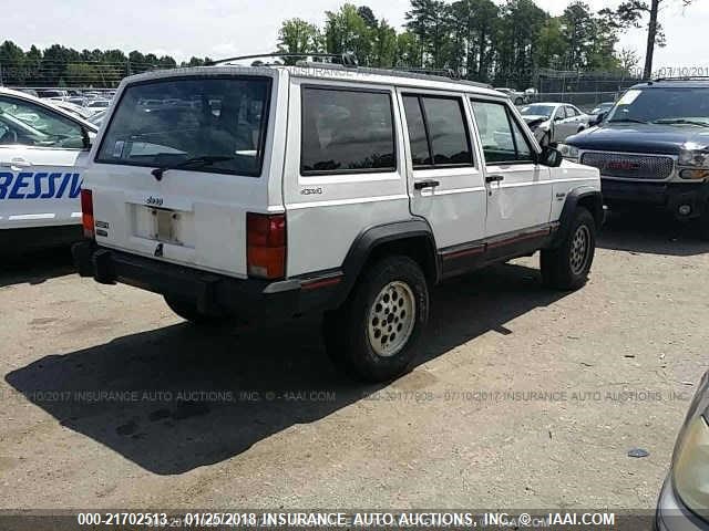 1J4FJ68S3TL157776 - 1996 JEEP CHEROKEE SPORT/CLASSIC თეთრი ფოტო 4