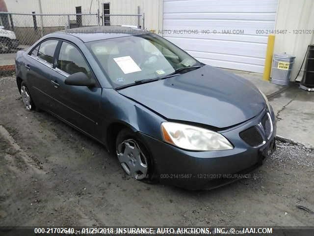 1G2ZF55BX64204937 - 2006 PONTIAC G6 SE BLUE photo 1