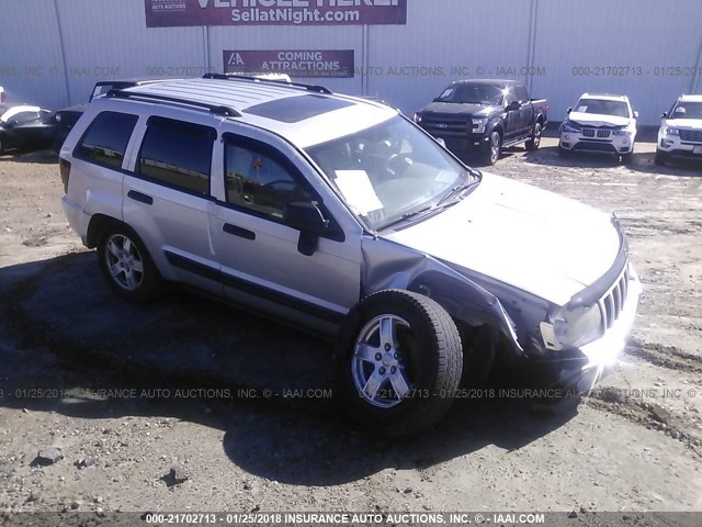 1J4GS48KX5C504870 - 2005 JEEP GRAND CHEROKEE LAREDO/COLUMBIA/FREEDOM 银色 照片 1