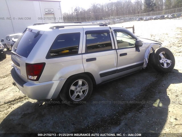 1J4GS48KX5C504870 - 2005 JEEP GRAND CHEROKEE LAREDO/COLUMBIA/FREEDOM 银色 照片 4