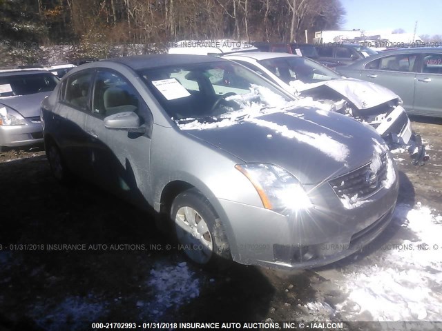 3N1AB61E28L627750 - 2008 NISSAN SENTRA 2.0/2.0S/2.0SL GRAY photo 1