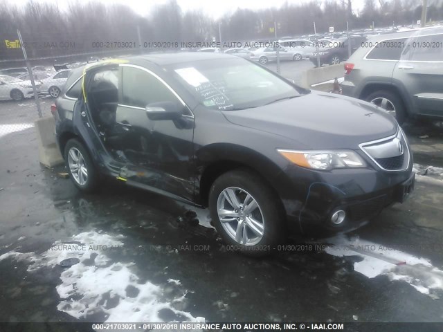 5J8TB4H52EL004850 - 2014 ACURA RDX TECHNOLOGY GRAY photo 1