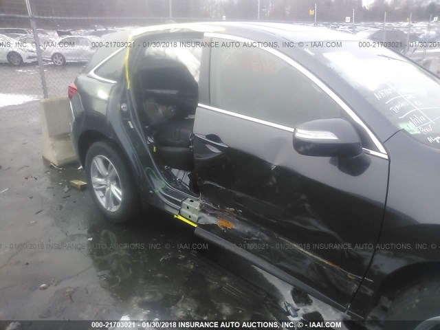 5J8TB4H52EL004850 - 2014 ACURA RDX TECHNOLOGY GRAY photo 6