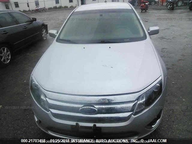 3FADP0L32AR395647 - 2010 FORD FUSION HYBRID SILVER photo 6