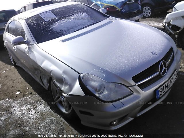 WDDDJ75X76A044888 - 2006 MERCEDES-BENZ CLS 500C SILVER photo 1