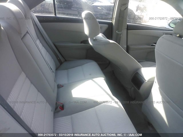 4T4BF1FK3GR521109 - 2016 TOYOTA CAMRY LE/XLE/SE/XSE BLUE photo 8