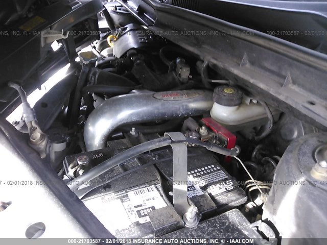 JTLKT324X50196347 - 2005 TOYOTA SCION XB GRAY photo 10