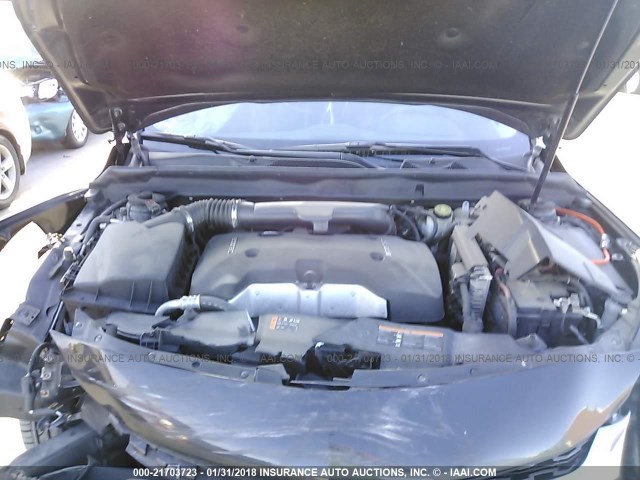 1G11C5SL9EF215454 - 2014 CHEVROLET MALIBU 1LT 灰色 照片 10