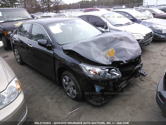 1HGCR2F59EA181572 - 2014 HONDA ACCORD SPORT BLACK photo 1