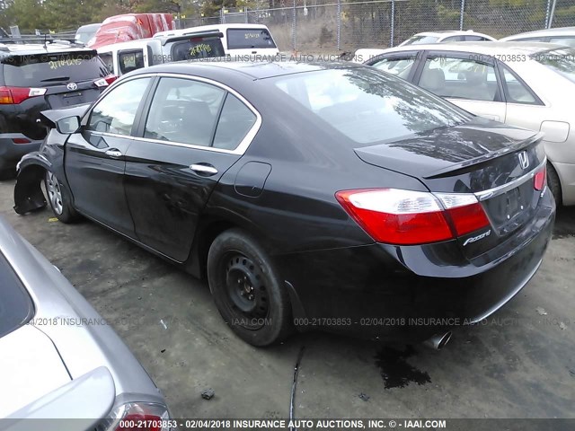 1HGCR2F59EA181572 - 2014 HONDA ACCORD SPORT Czarny zdjęcie 3