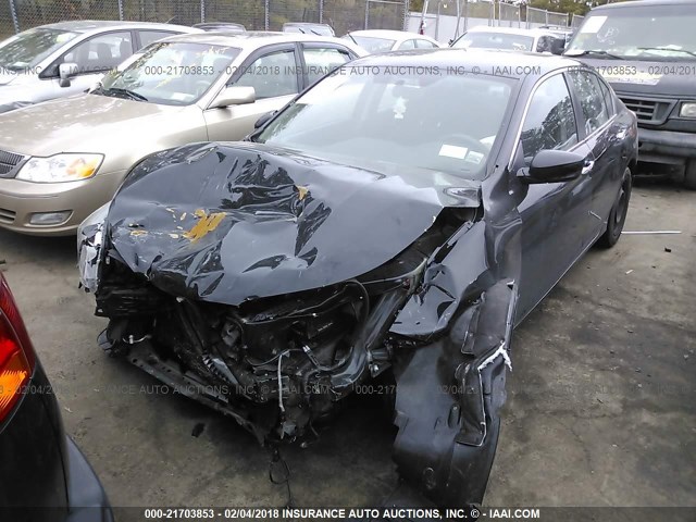 1HGCR2F59EA181572 - 2014 HONDA ACCORD SPORT BLACK photo 6